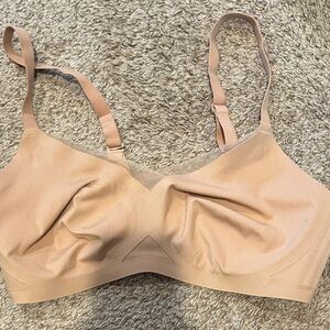 Honeylove Crossover Wireless Bra Sand size 36B/C Medium